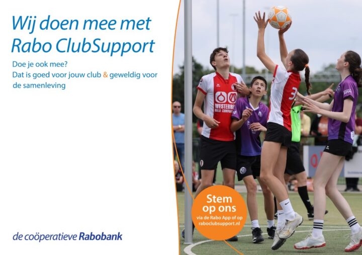 Poster Social top rabo clubsupport liggend