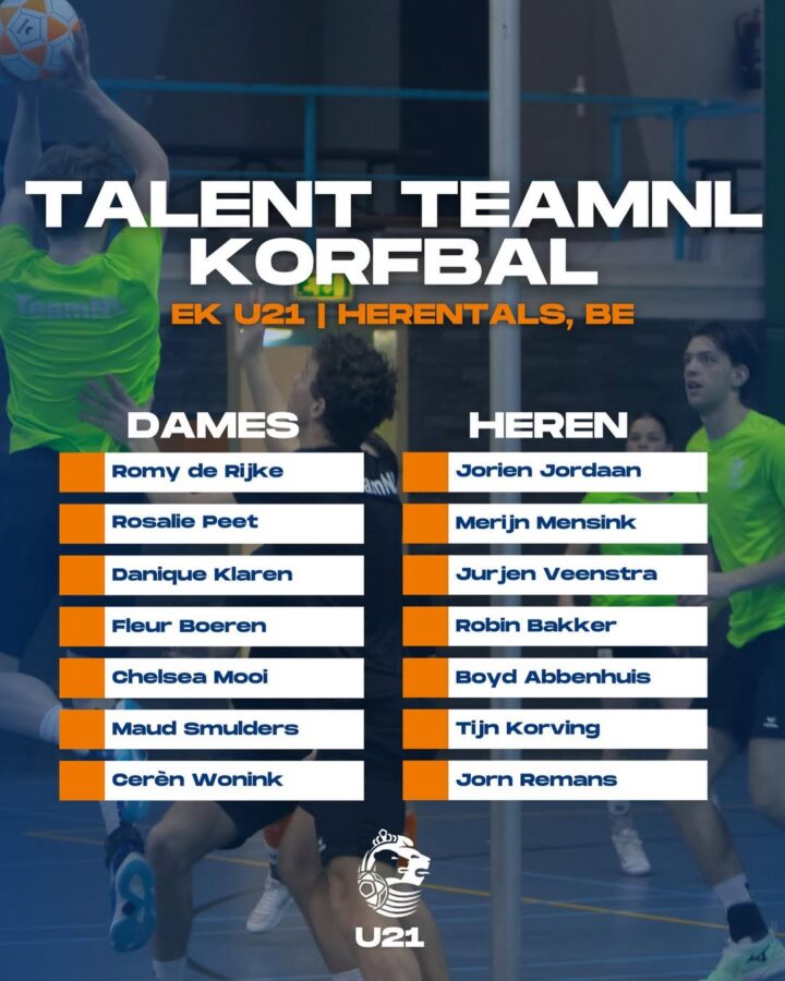 Talent Team NL Selectie